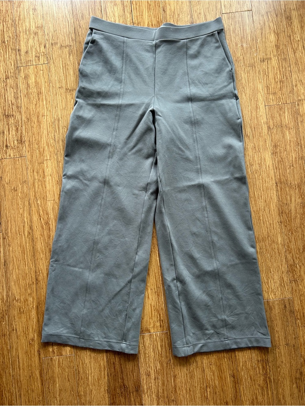 MANGO Wide Leg Elastic Waistband Jogger